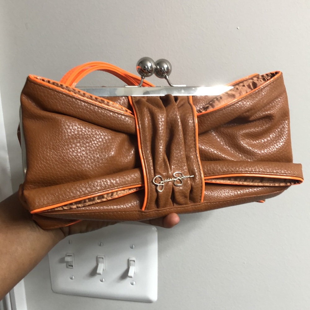 Jessica Simpson Bow Clutch